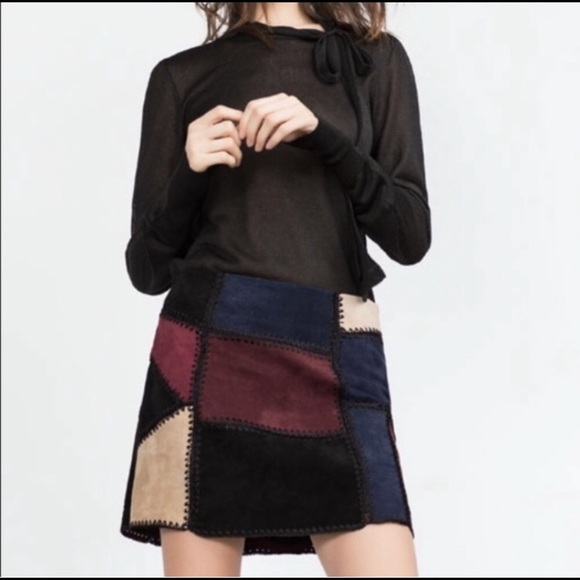Zara patchwork skirt Clearance